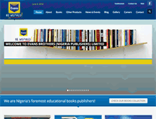 Tablet Screenshot of evanspublishers.com